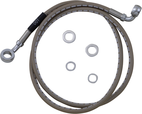 Brake Line - Front - Stainless Steel 1995 - 2010