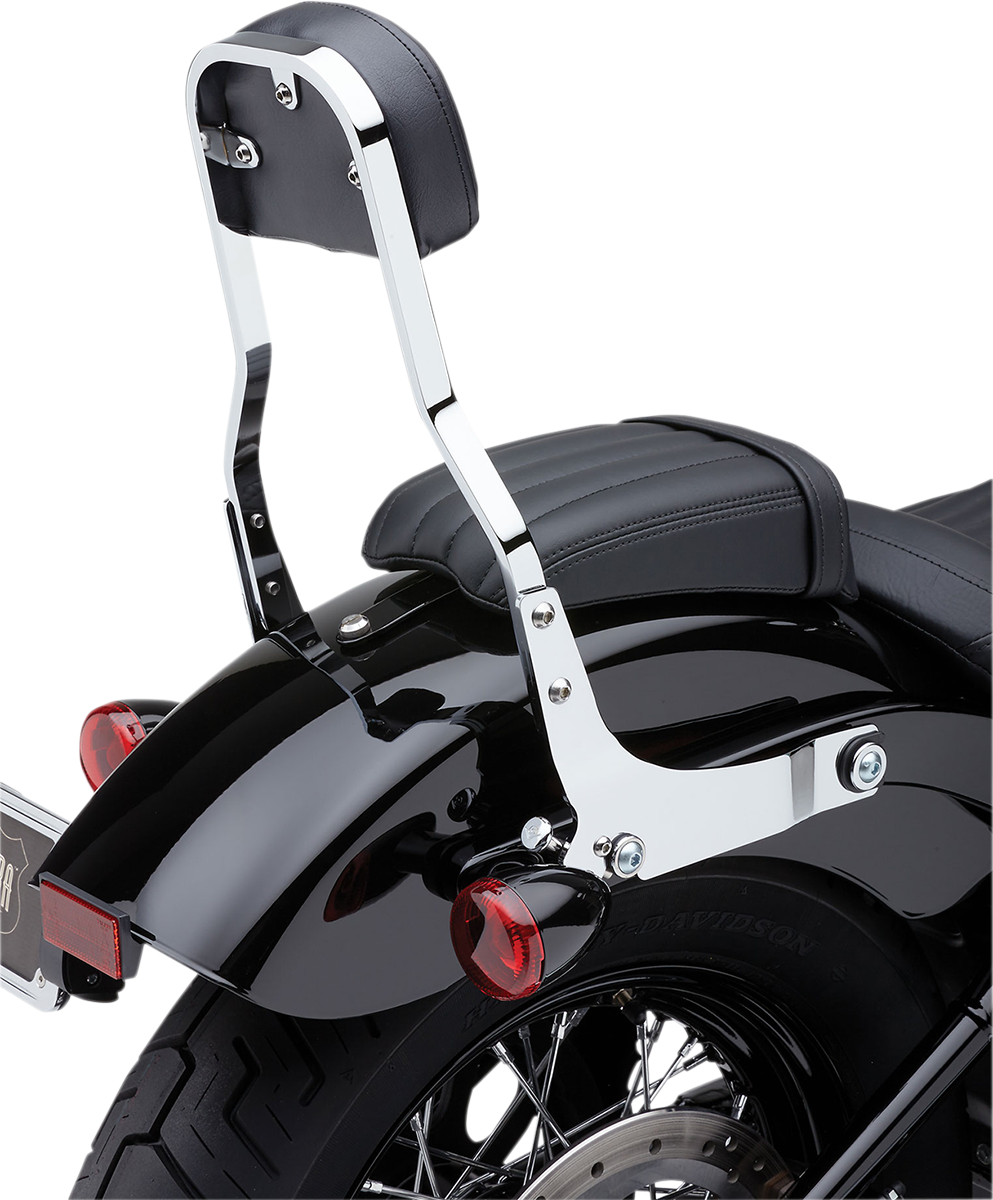 Backrest Kit - 14\" - Chrome - Softail 2006 - 2017