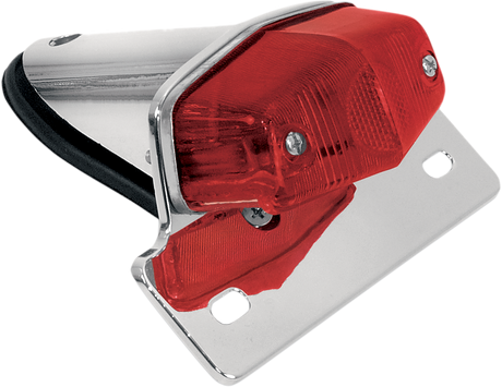 Taillight - Chrome Bracket - Red Lens