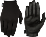 Stealth Leather Palm Gloves - Black -Medium