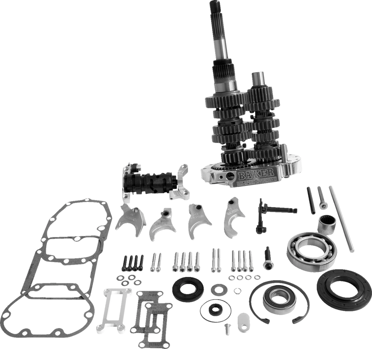 6-Speed Gear Set - Polished 2001 - 2001