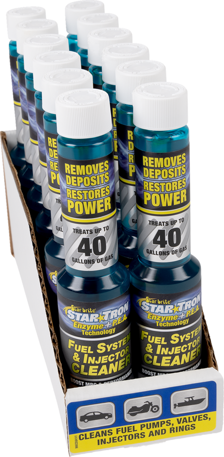 Fuel Treatment/Cleaner - 4 U.S. fl oz. - 12 Pack with Display