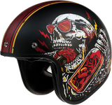 Saturn Helmet - Devil Made Me - Black/Red - Medium