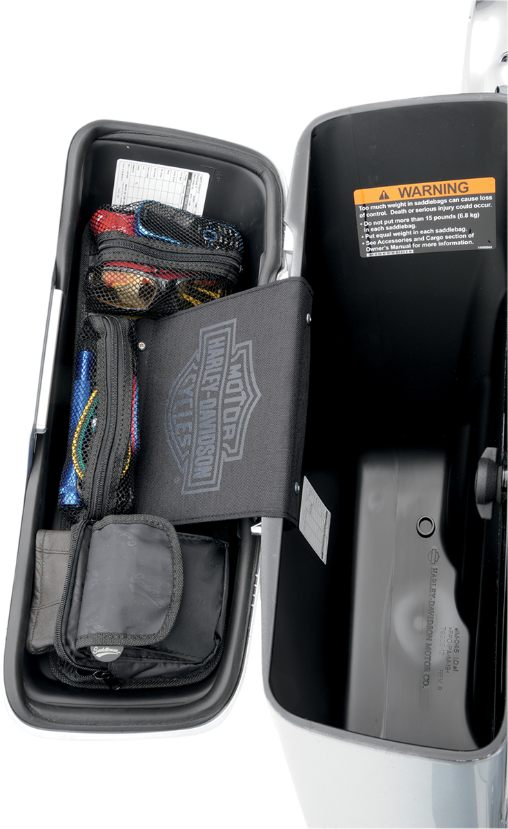 Saddlebag Lid Organizer 2012 - 2016