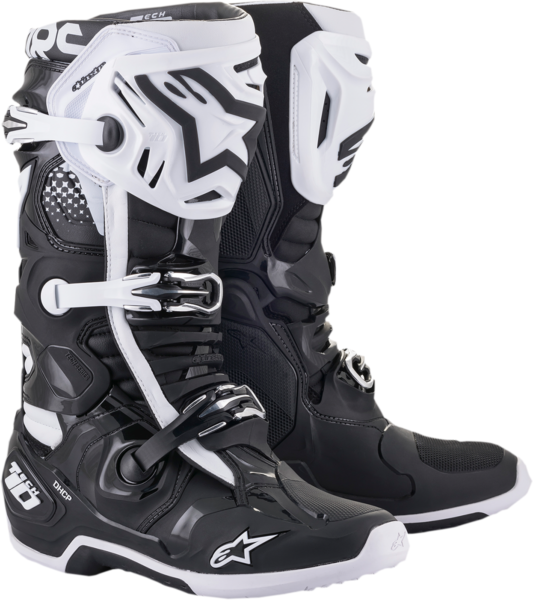 Tech 10 Boots - Black/White - US 7