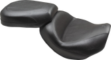 Wide Touring Solo Seat - Black - Plain - without Driver Backrest - C90T \'15-\'19 2015 - 2019