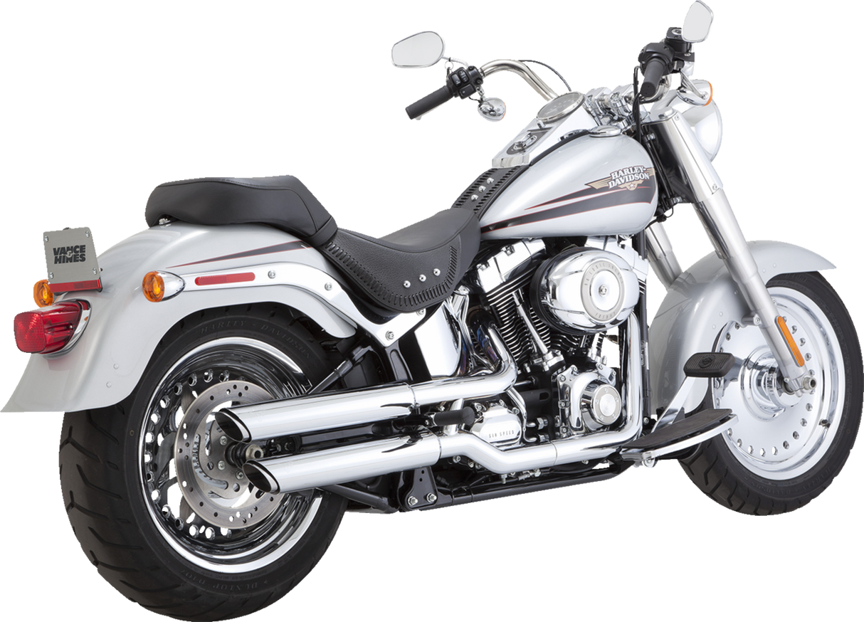 3\" Twin Slash Slip-On Muffler - Chrome 2010 - 2017