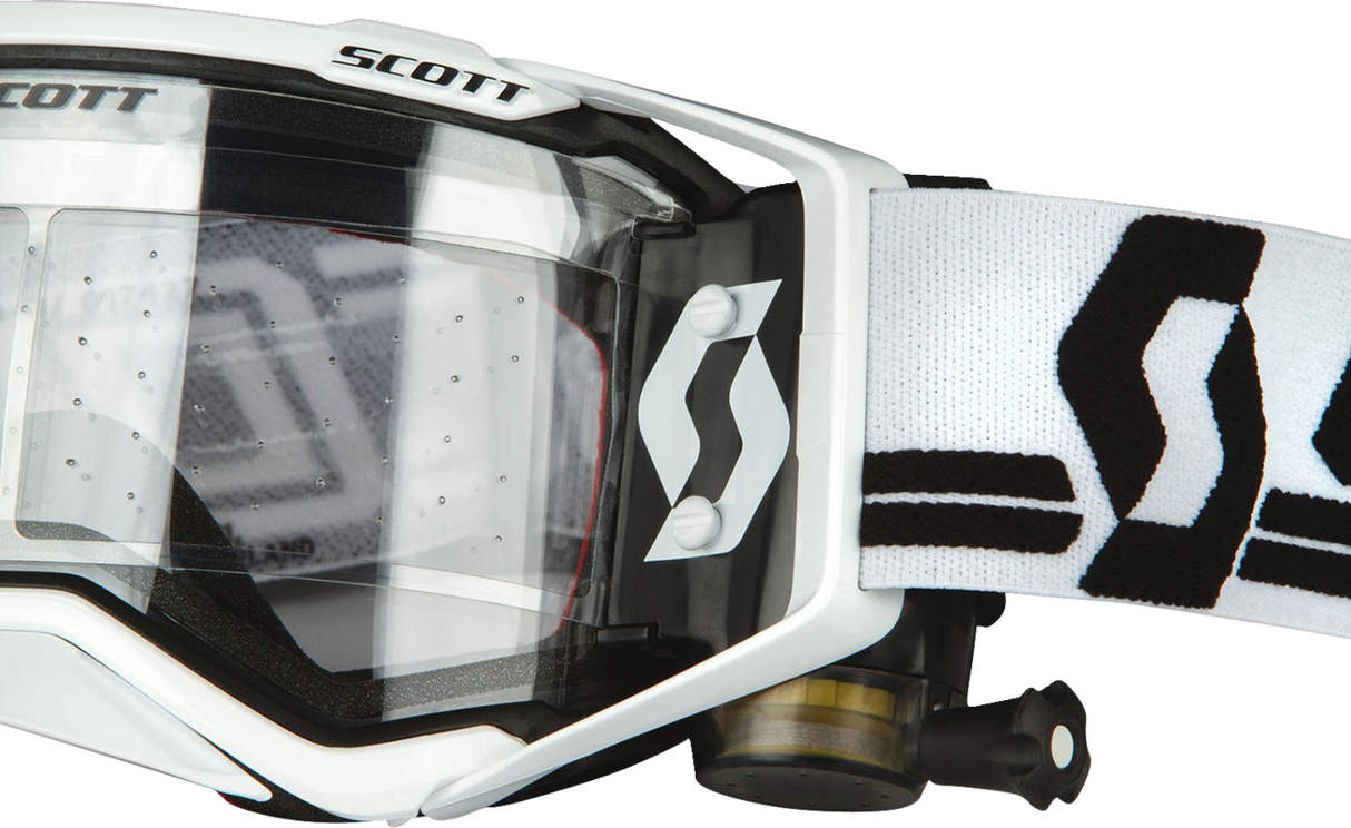 Prospect Super WFS Goggles - White/Black - Clear Works