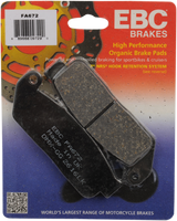 Organic Brake Pads - Scout - FA672 2015 - 2016