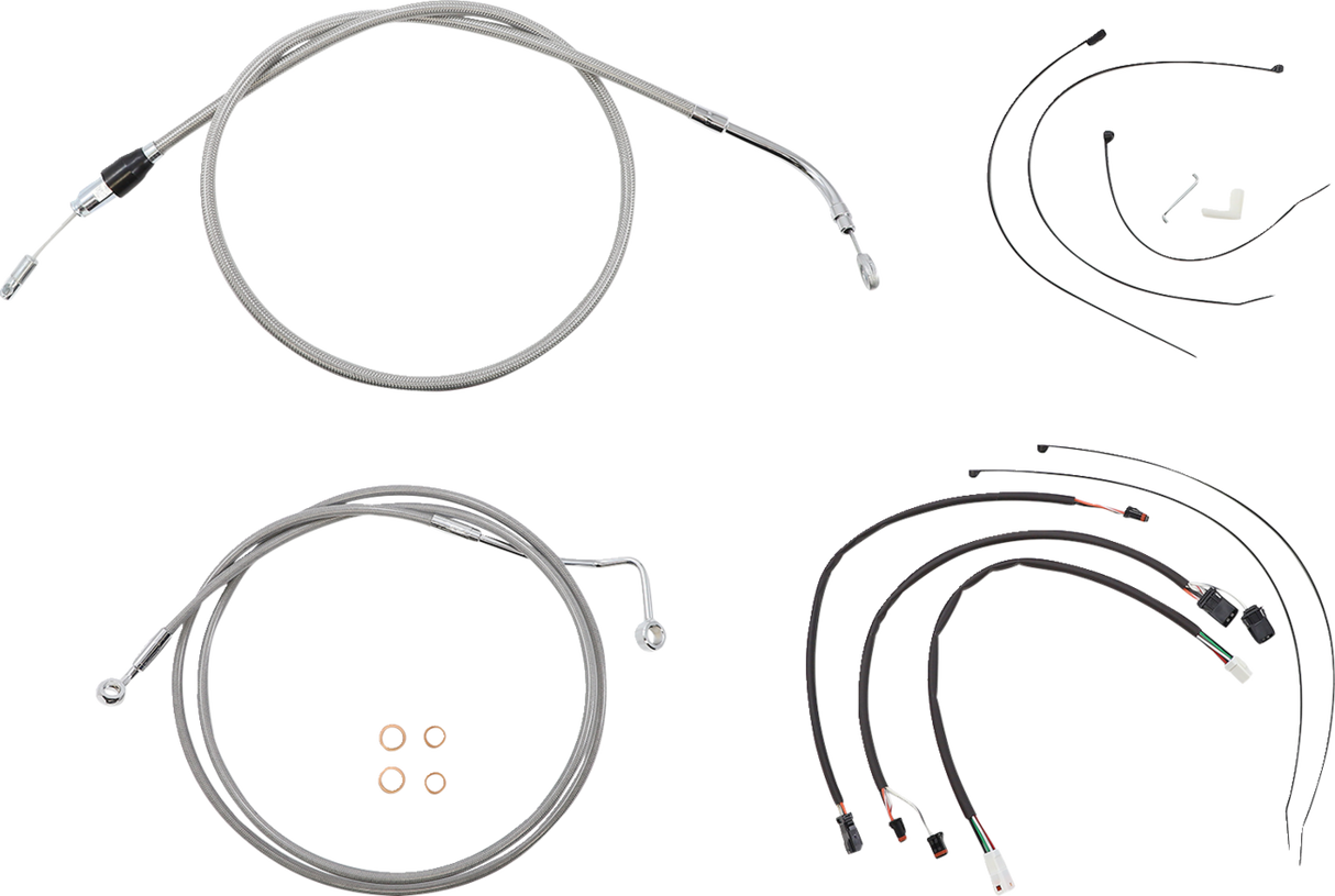 Control Cable Kit - XR - Stainless Steel/Chrome 2021 - 2021