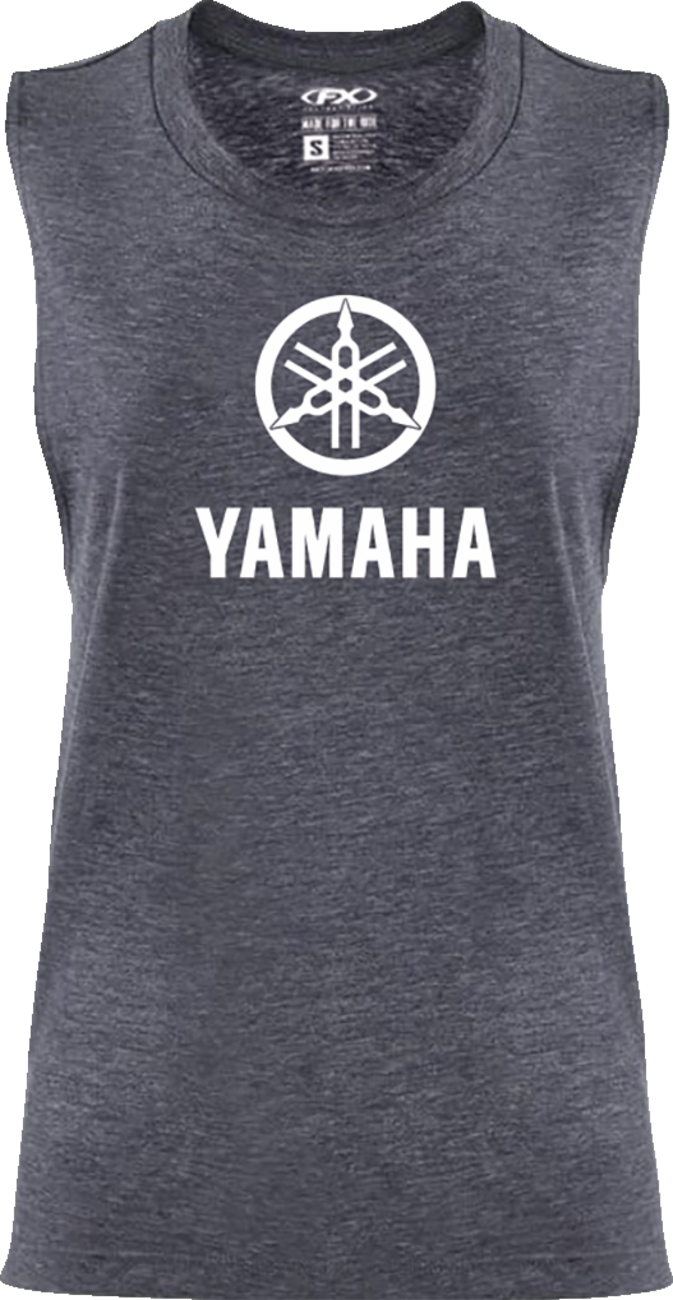 Women\'s Yamaha Idol Muscle Tank Top - Heather Navy - Small