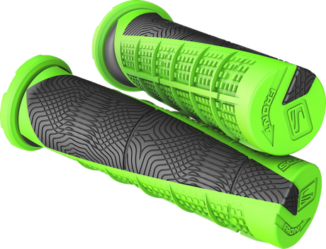 Grips - Deuce - ATV - Black/Neon Green