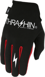 Stealth Gloves - Black/Red - Large