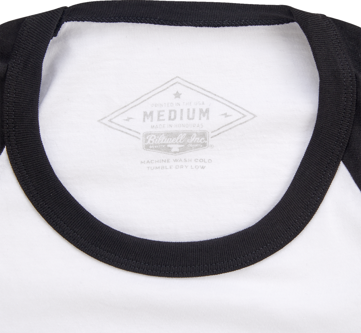 High-Perf Raglan T-Shirt - Black/White - Small