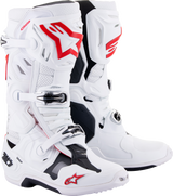 Tech 10 Supervented Boots - White/Red - US 13