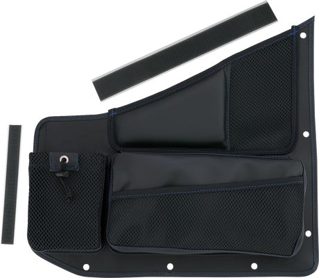 Kaliber Organizer - Passenger - Black w/ Blue Stitching 2020 - 2023