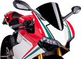 Race Windscreen - 15-3/4\" - Black - Panigale 2012 - 2015