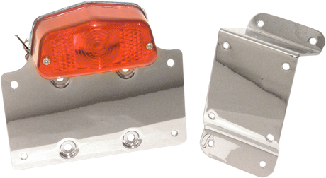 Taillight License Plate Bracket - Red Lens