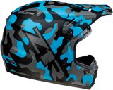 Youth Rise Helmet - Camo - Blue - Small