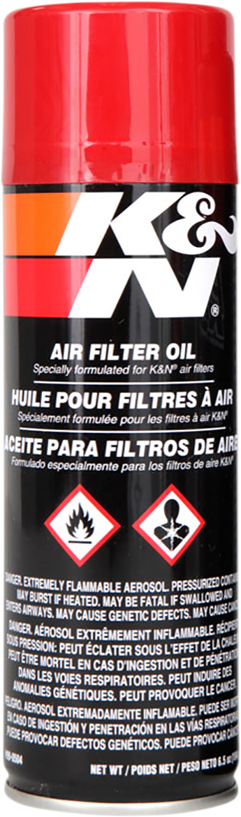 Air Filter Oil - 6.5 oz. net wt. - Aerosol