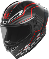 Pista GP RR Helmet - Intrepido - Matte Carbon/Black/Red - Small