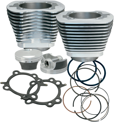 97\" Big Bore Cylinder Kit - Twin Cam - Silver 1999 - 2006