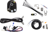 Oil Cooler Kit - Flat Black - Dyna 1993 - 2017