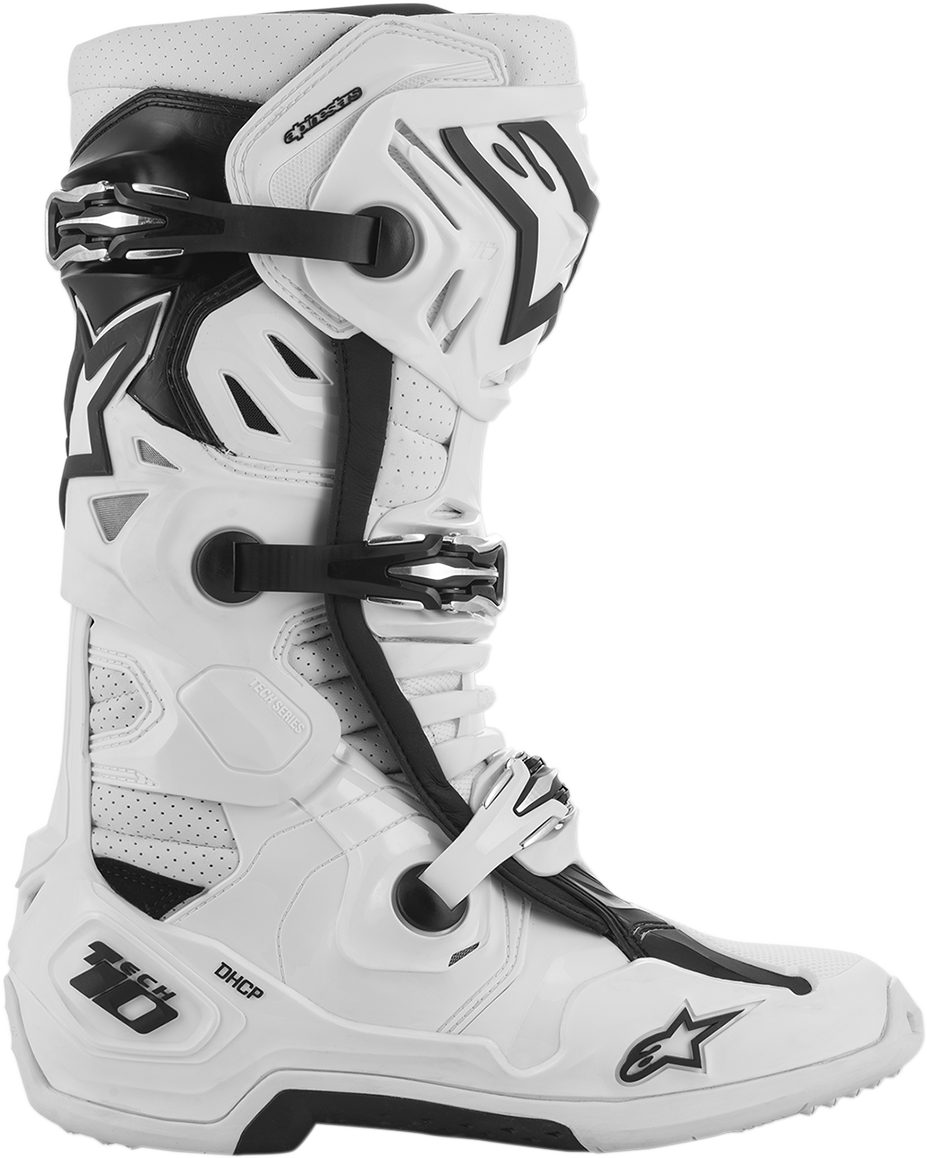 Tech 10 Supervented Boots - White - US 14