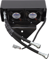 Oil Cooler Kit - Flat Black - Dyna 1993 - 2017