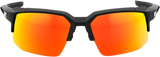 Speedcoupe Sunglasses - Black - Red Mirror