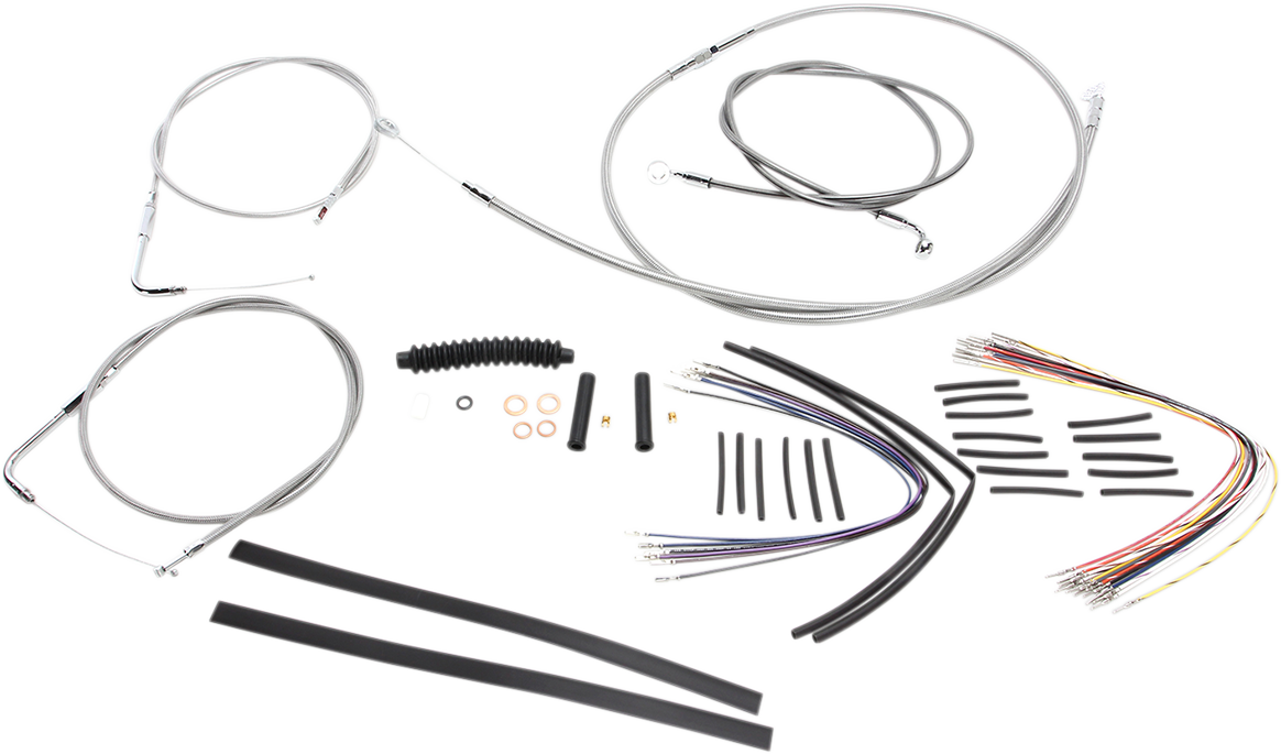 Control Cable Kit - XR - Stainless Steel 1996 - 2005