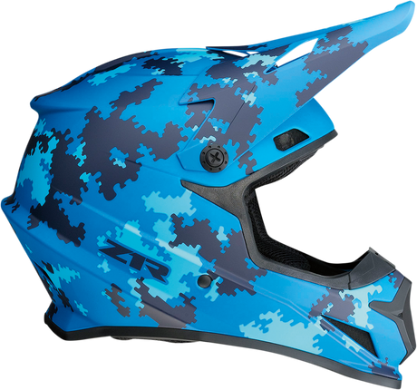 Rise Helmet - Digi Camo - Blue - XS