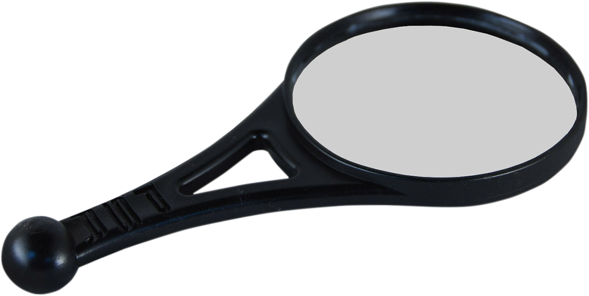 Mirror - Dual-Sport - Side View - Round - Black