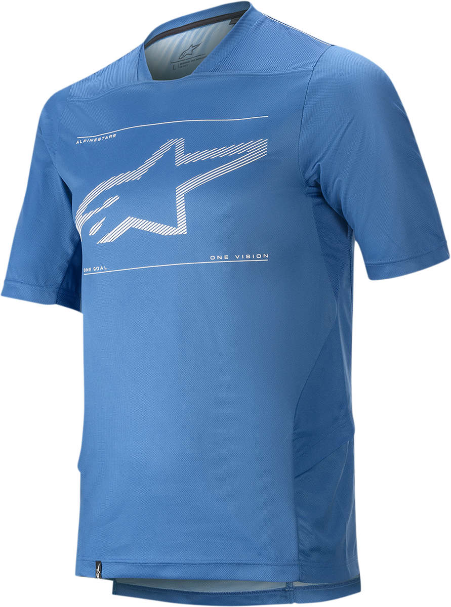 Drop 6.0 Jersey - Short-Sleeve - Blue - Large