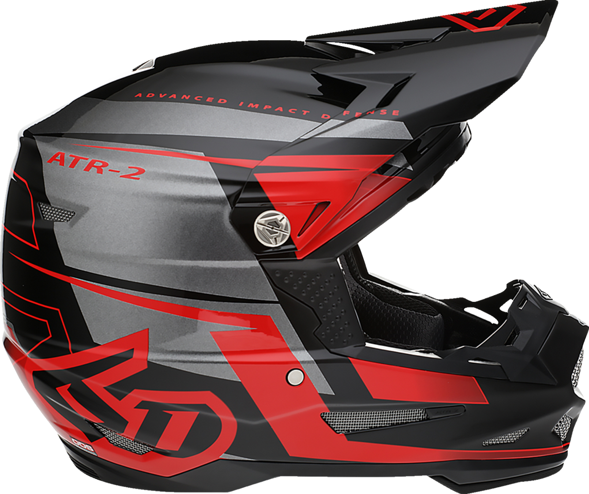 ATR-2 Helmet - Mach - Red/Gray/Black - 2XL