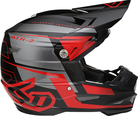 ATR-2 Helmet - Mach - Red/Gray/Black - Large