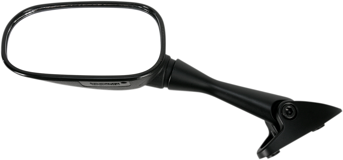 Mirror - Side View - Rectangle - Black - Left 2000 - 2001