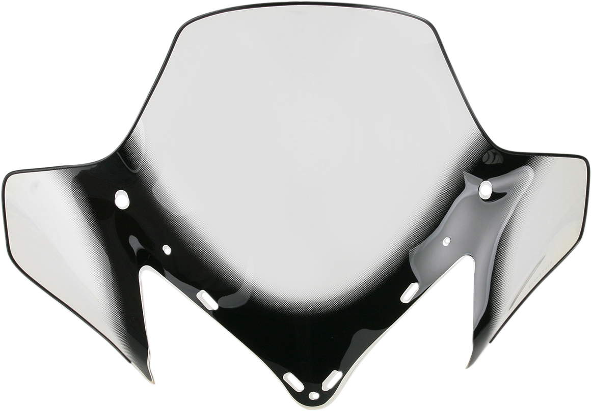 Windshield - 15-1/2\" - Smoke/Black - Yamaha 2003 - 2018