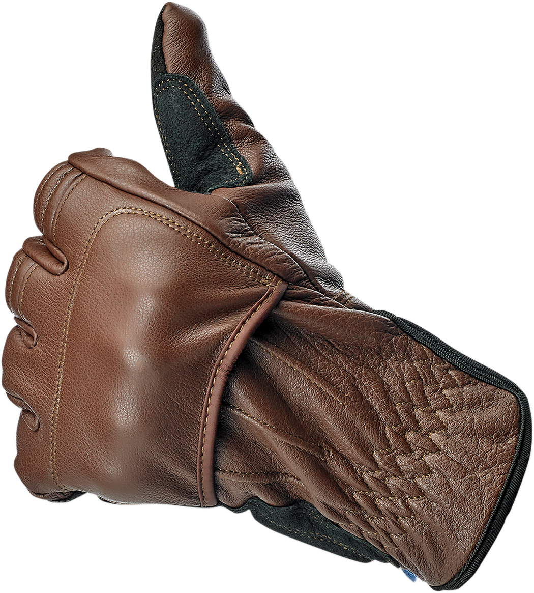 Belden Gloves - Chocolate/Black - Large