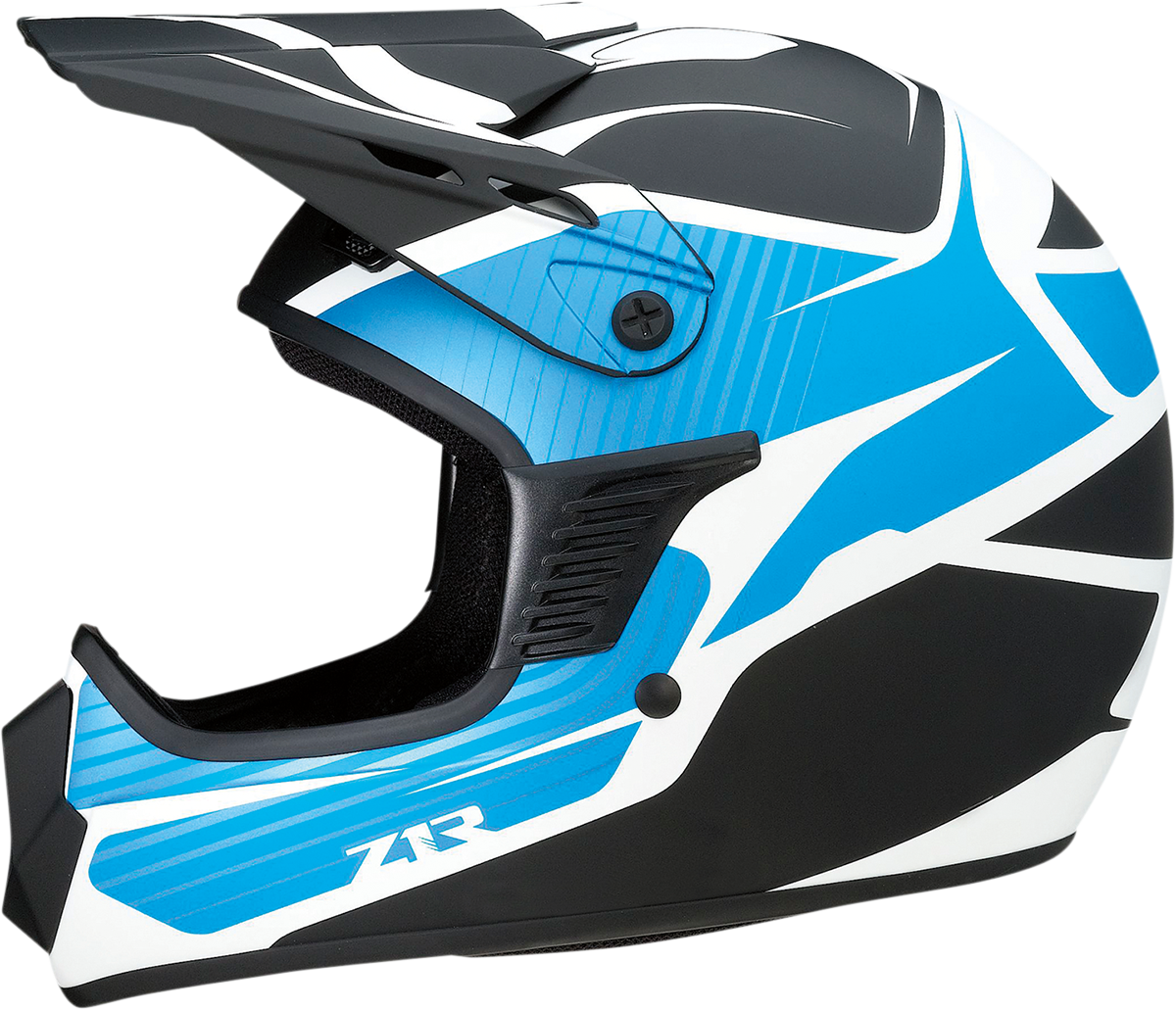 Child Rise Helmet - Flame - Blue - S/M