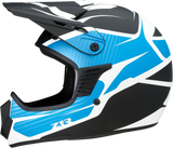 Child Rise Helmet - Flame - Blue - S/M