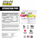 Hydration Fuel Drink Mix - Lemon/Lime - 1 lb - 10 Servings