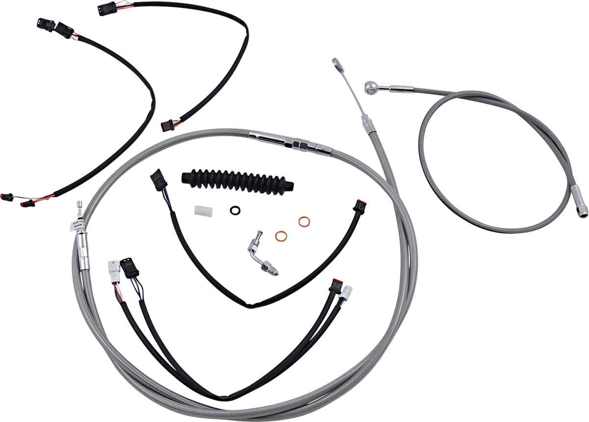 Control Cable Kit - XR - Stainless Steel/Chrome 2018 - 2022