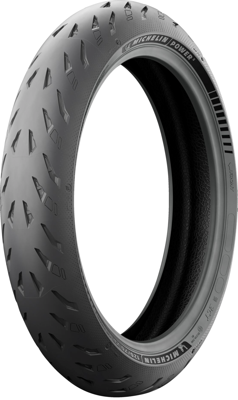 Tire - Power 5 - Front - 120/70ZR17 - (58W)