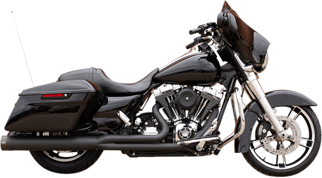 2-into-1 Exhaust for \'95-\'16 FL - Black 1995 - 2016