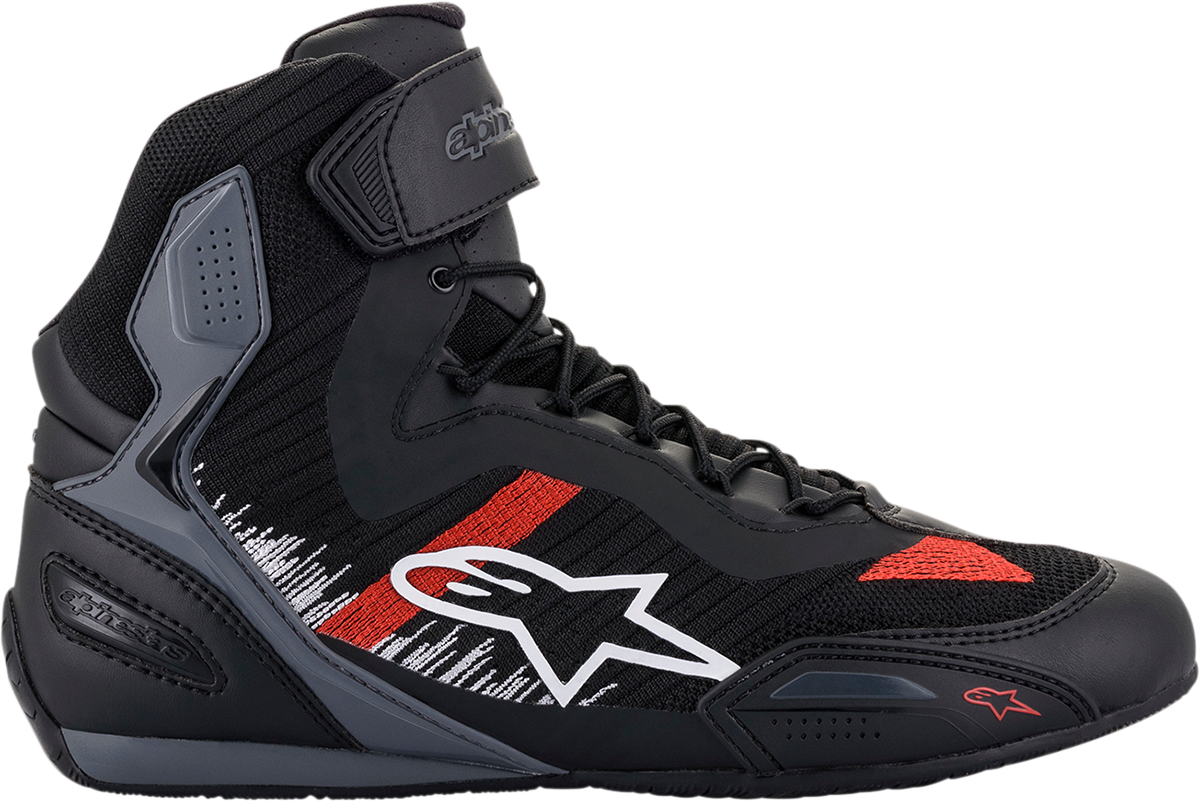 Faster-3 Rideknit® Shoes - Black/Gray/Red - US 7