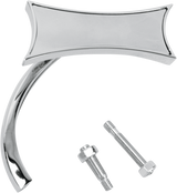 Mirror - Micro - Four-Point - Side View - Rectangle - Chrome - Right