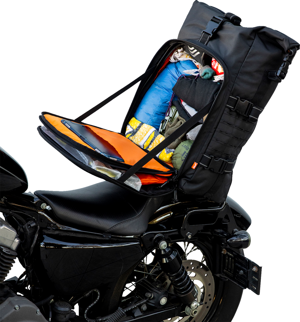 EXFIL-80 Motorcycle Bag - Gen 2 - Black