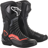 SMX-6 v2 Vented Boots - Black/Gray/Red - US 8 / EU 42