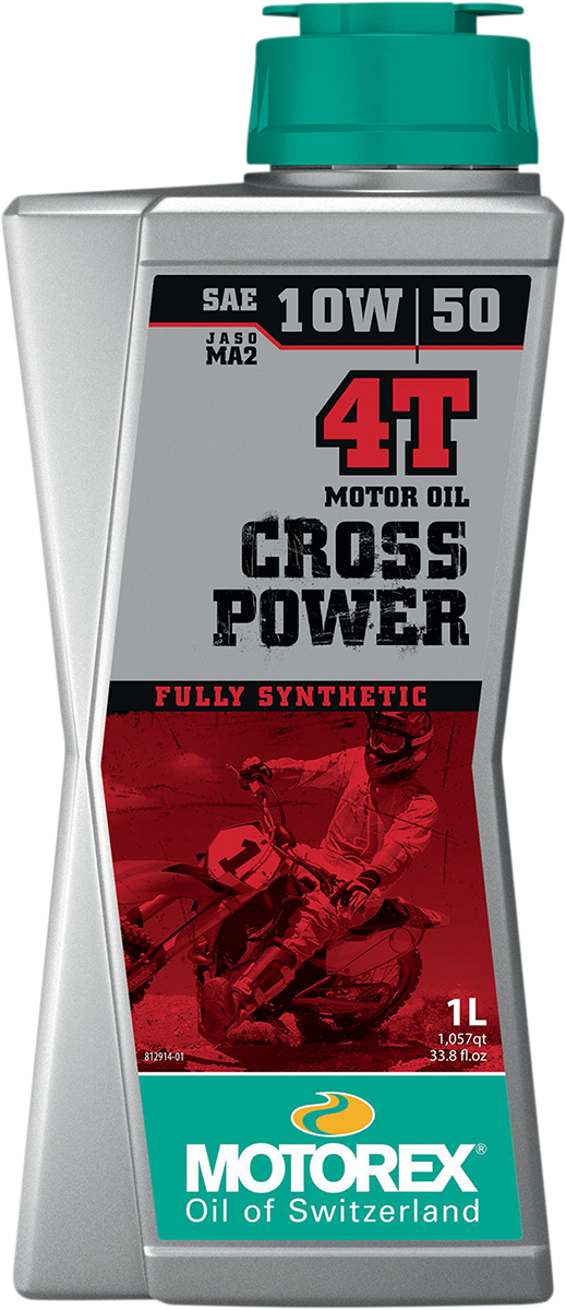 Cross Power Synthetic 4T Engine Oil - 10W-50 - 1L